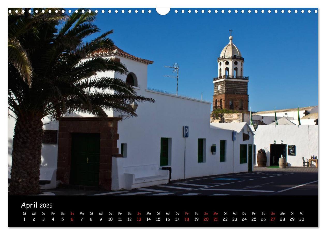 Bild: 9783435800285 | Lanzarote (Wandkalender 2025 DIN A3 quer), CALVENDO Monatskalender