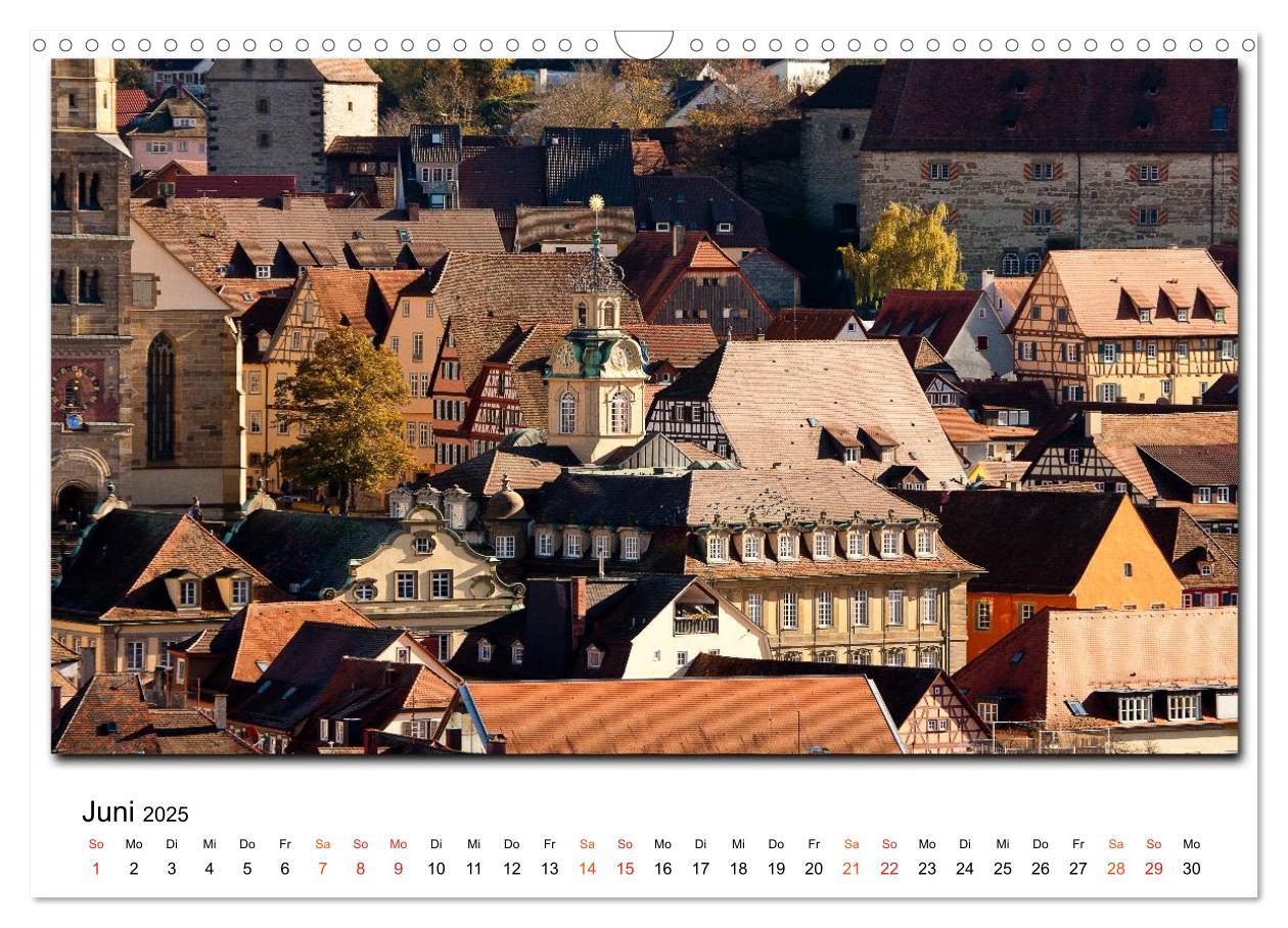 Bild: 9783435733194 | Aus der Ferne: Schwäbisch Hall 2025 (Wandkalender 2025 DIN A3...