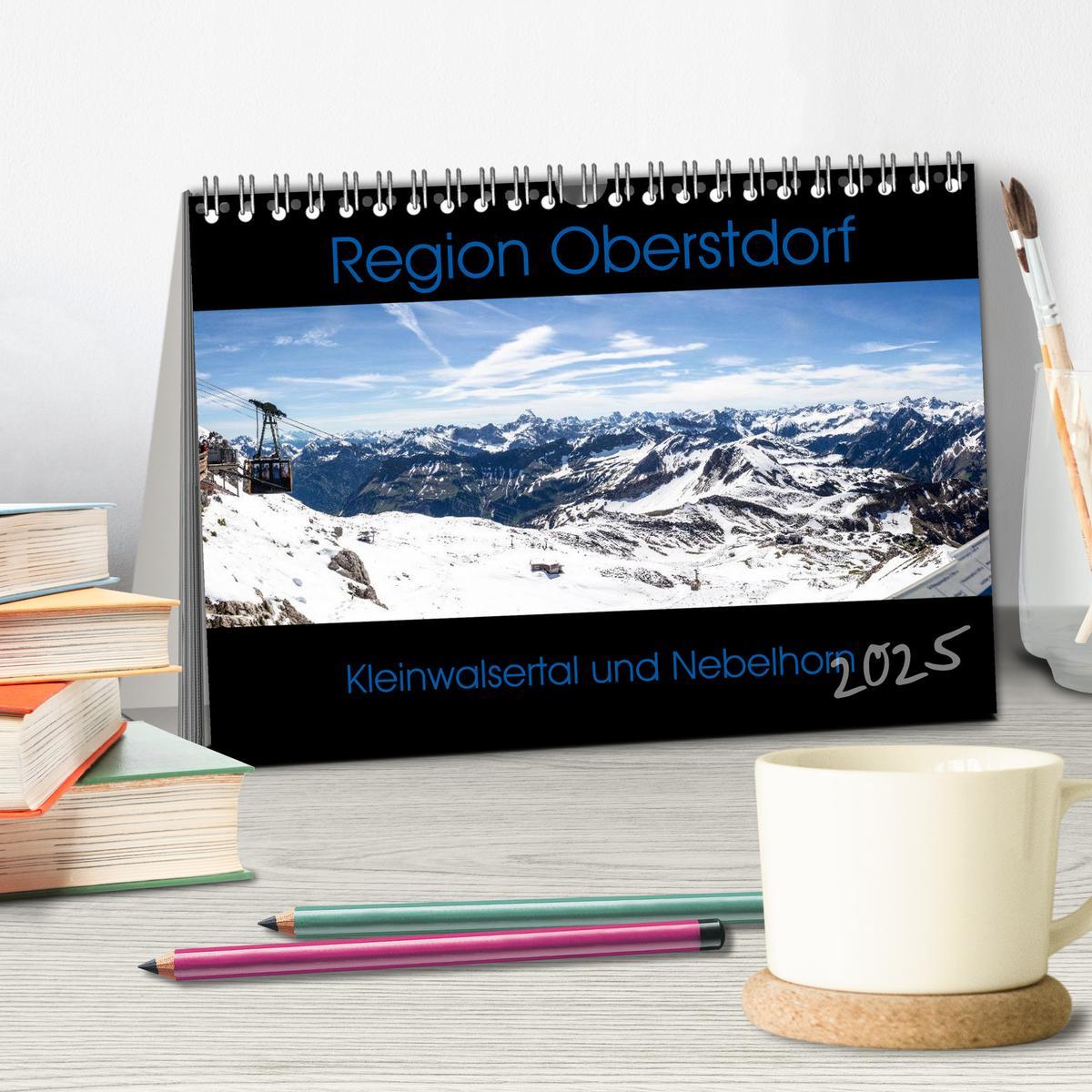 Bild: 9783435605651 | Region Oberstdorf - Kleinwalsertal und Nebelhorn (Tischkalender...