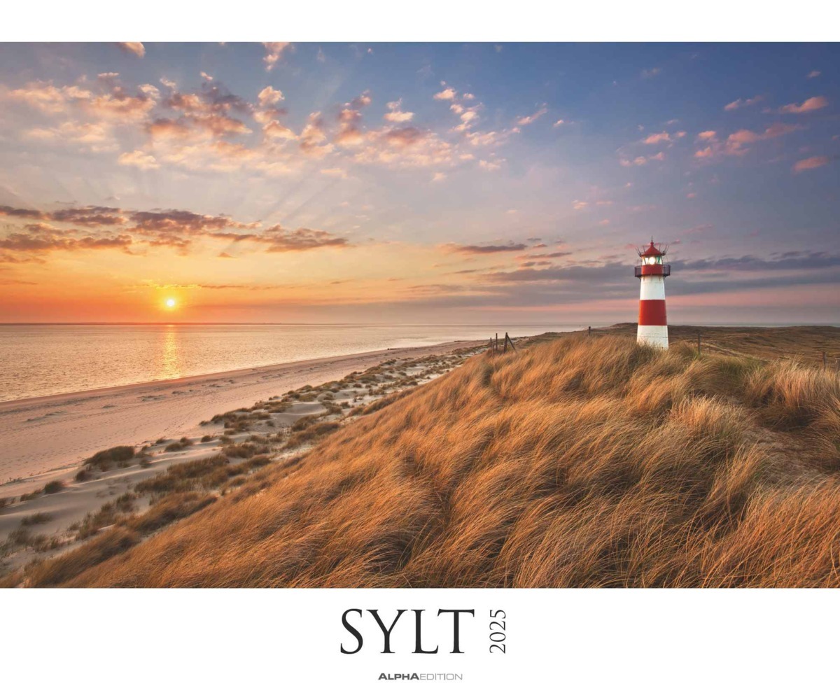 Cover: 4251732342258 | Alpha Edition - Sylt 2025 Bildkalender XXL, 60x50cm, Kalender mit...