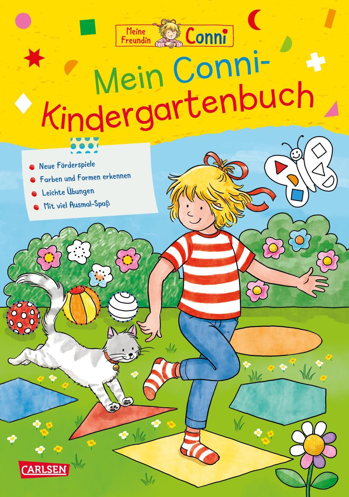 Cover: 9783551192431 | Conni Gelbe Reihe (Beschäftigungsbuch): Mein Conni-Kindergartenbuch