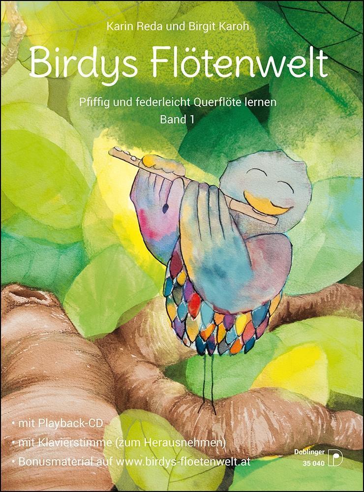 Cover: 9783902667625 | Birdys Flötenwelt Band 1 | Karin Karoh Reda | Broschüre | Buch + CD