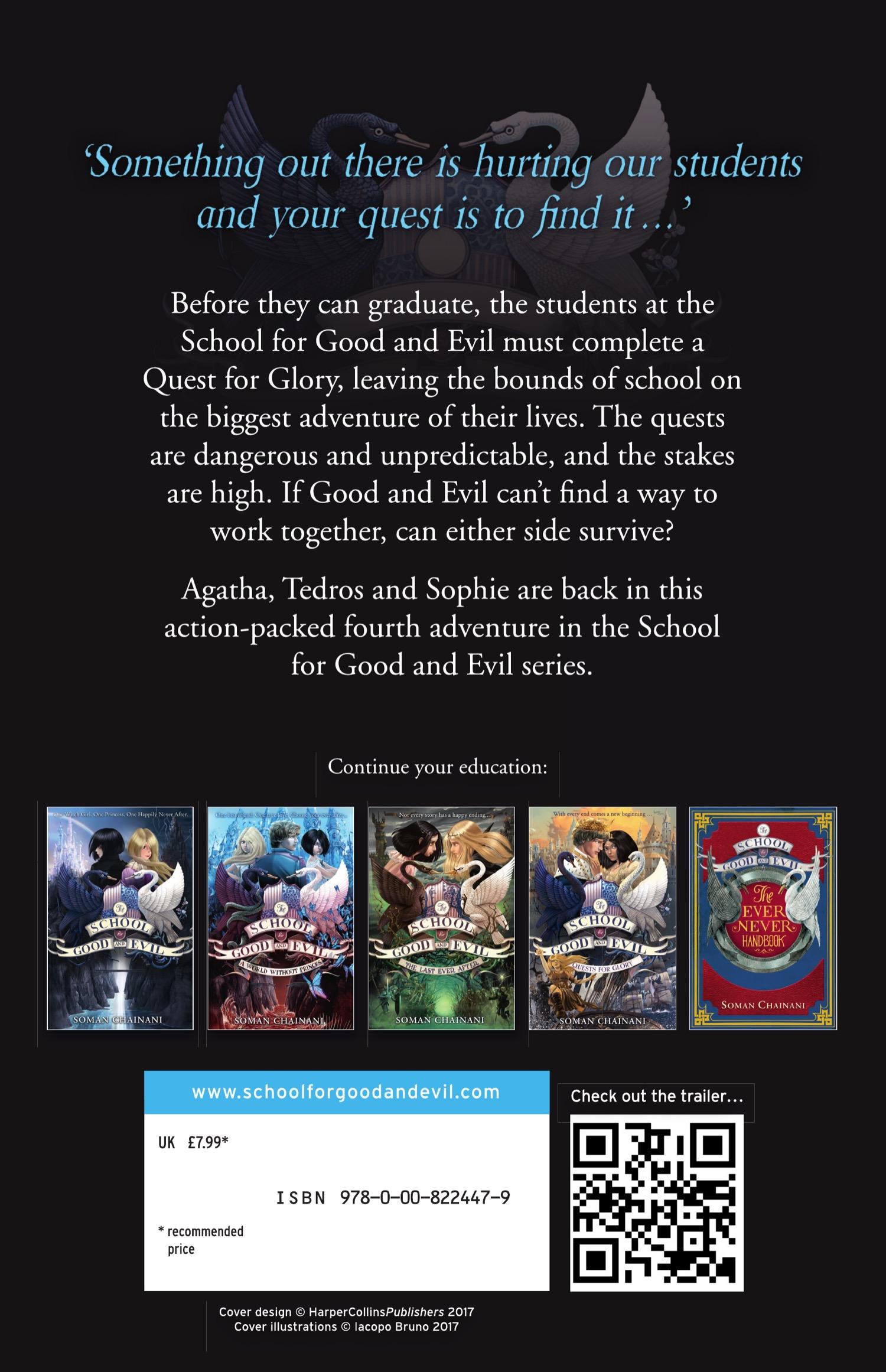 Rückseite: 9780008224479 | The School for Good and Evil 04. The Quests for Glory | Soman Chainani