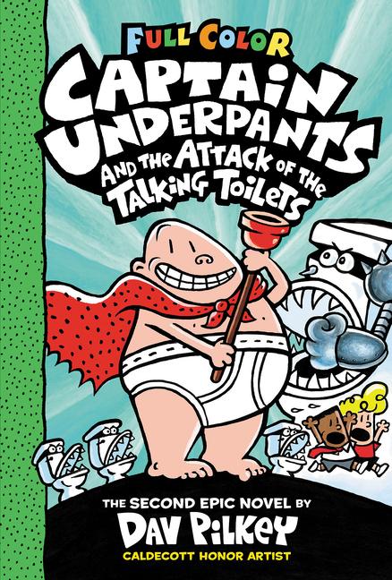 Cover: 9781338864304 | Captain Underpants and the Attack of the Talking Toilets: Color...