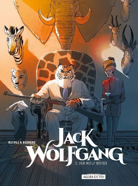 Cover: 9783965820098 | Jack Wolfgang - Der Wolf wütet | Stephen Desberg | Buch | Deutsch