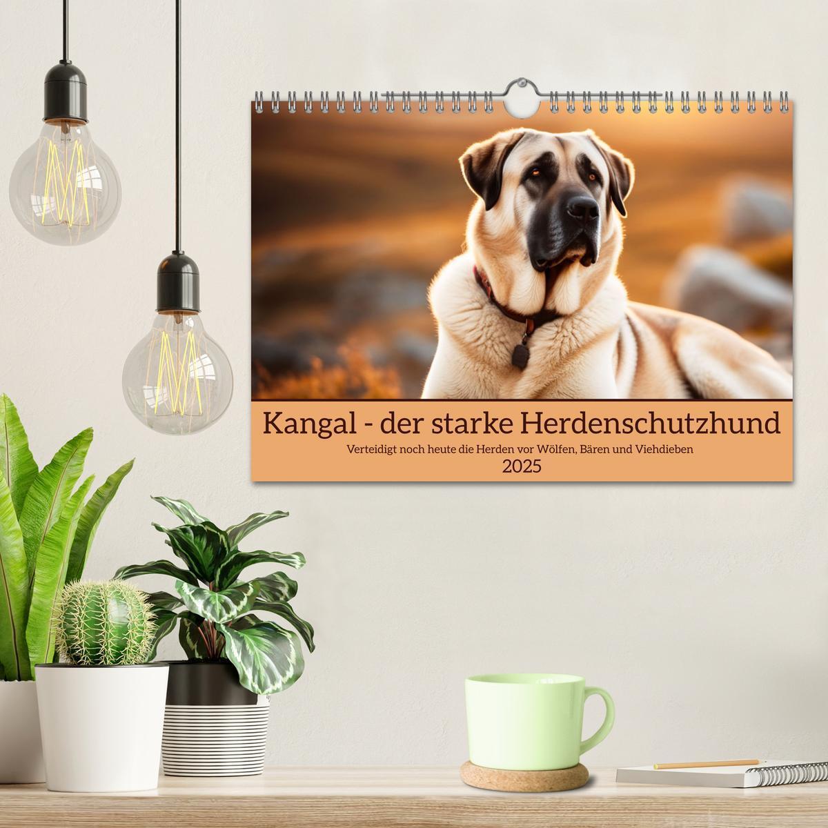 Bild: 9783457130636 | Kangal - der starke Herdenschutzhund (Wandkalender 2025 DIN A4...