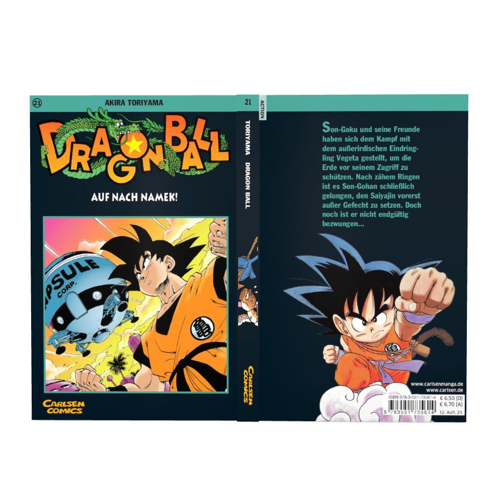 Bild: 9783551735614 | Dragon Ball 21. Auf nach Namek! | Akira Toriyama | Taschenbuch | 2001