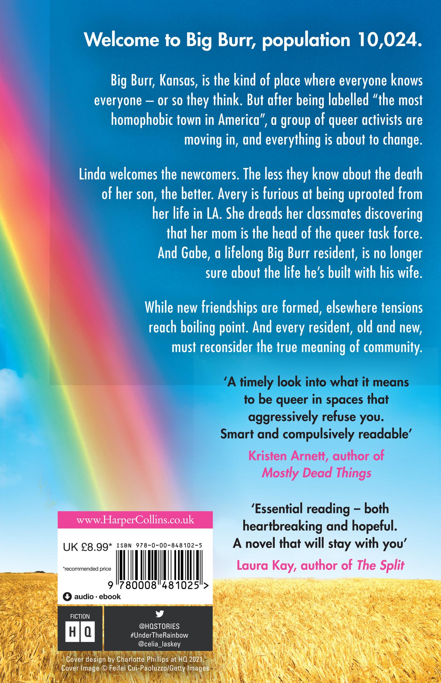 Rückseite: 9780008481025 | Under the Rainbow | Celia Laskey | Taschenbuch | Englisch | 2021