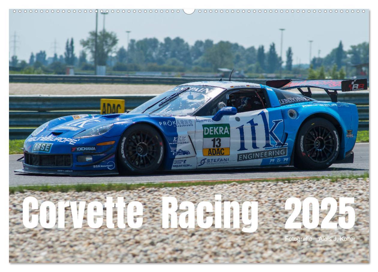 Cover: 9783435388158 | Corvette Racing 2025 (Wandkalender 2025 DIN A2 quer), CALVENDO...