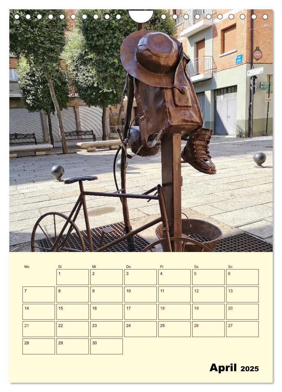 Bild: 9783435972210 | Buen Camino - Mein Jakobsweg - Camino Francés (Wandkalender 2025...