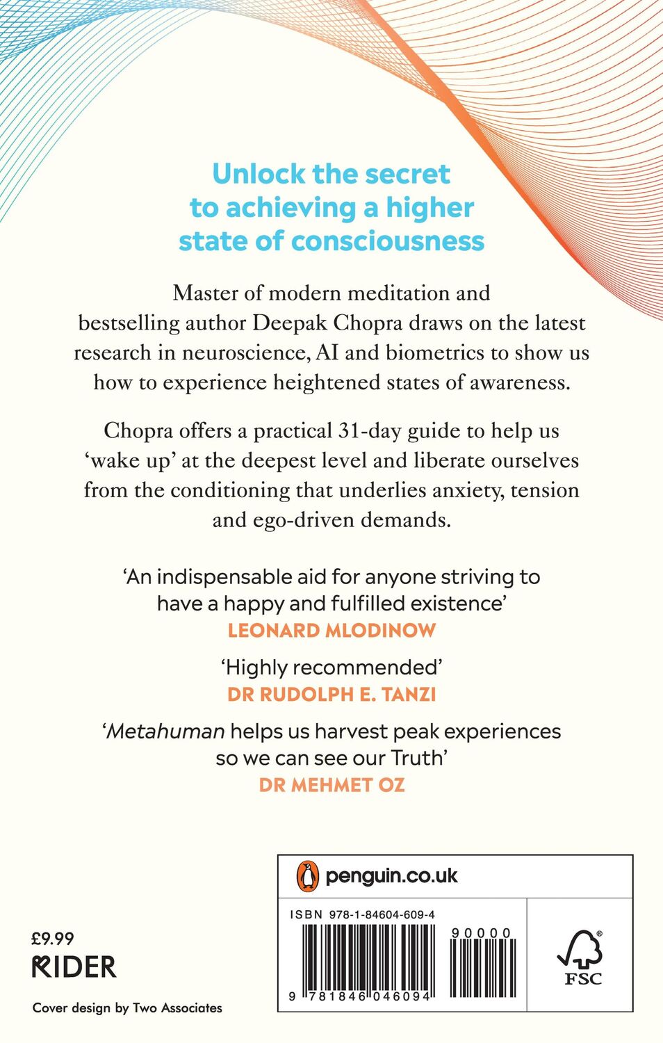 Rückseite: 9781846046094 | Metahuman | Unleashing your infinite potential | Deepak Chopra | Buch