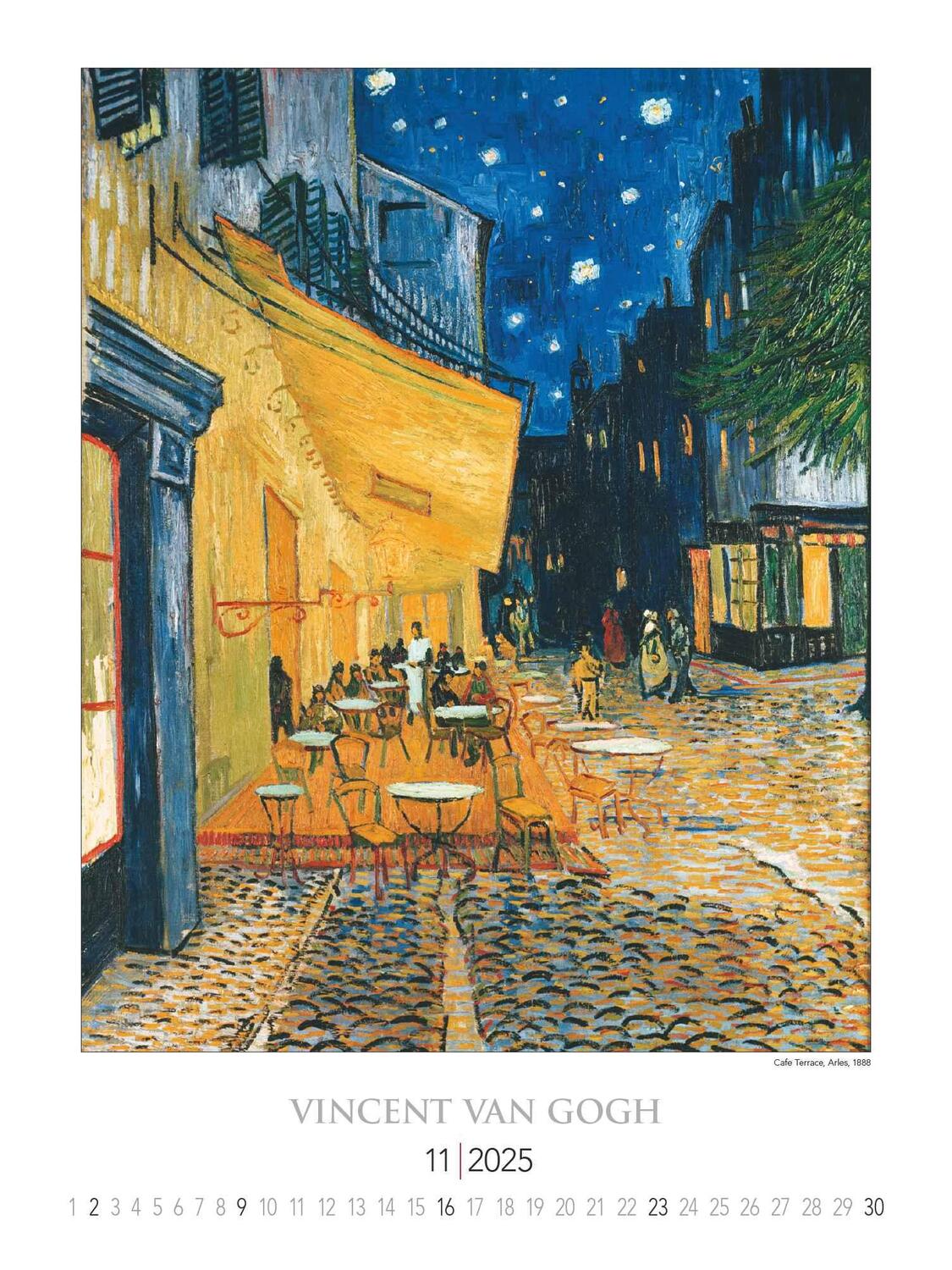 Bild: 4251732344023 | Vincent van Gogh 2025 - Bild-Kalender 42x56 cm - Kunst-Kalender -...