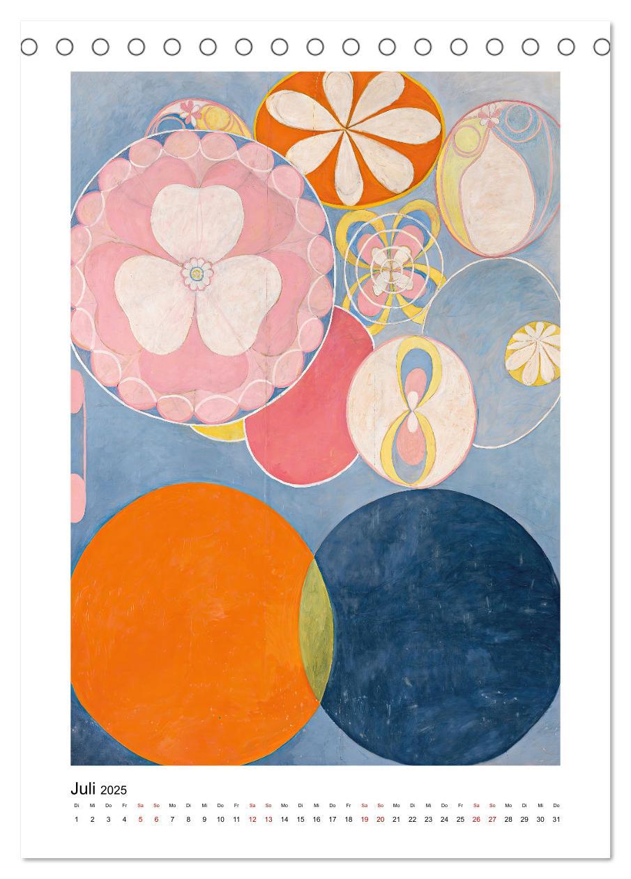 Bild: 9783383968365 | Hilma af Klint - Ein Jahr voller mystischer Kunst (Tischkalender...