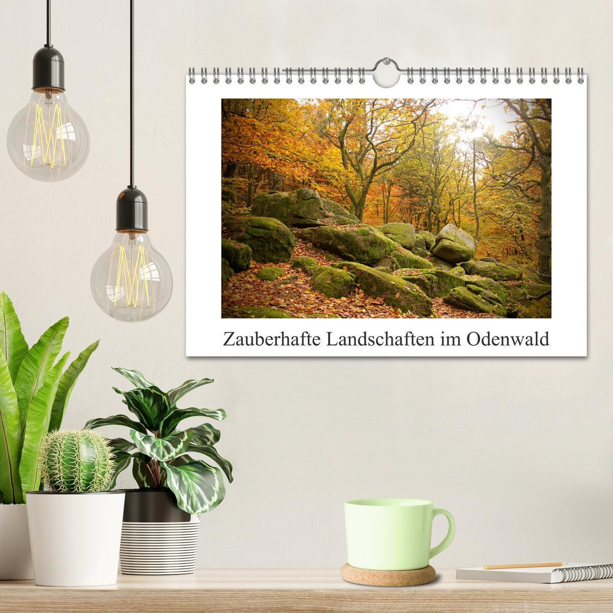 Bild: 9783435405565 | Zauberhafte Landschaften im Odenwald (Wandkalender 2025 DIN A4...