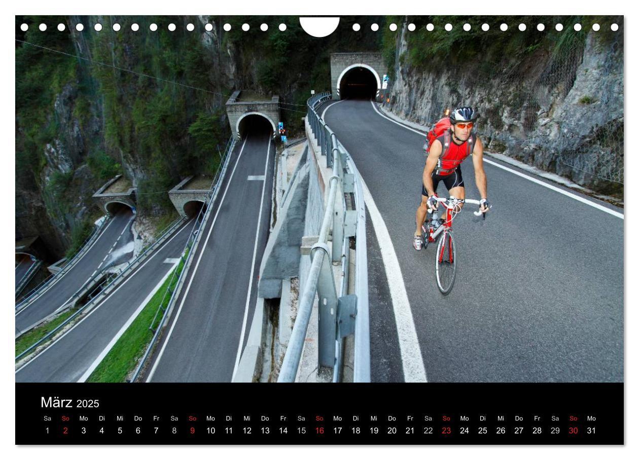 Bild: 9783435808847 | Alpenpässe auf dem Rennrad Vol. 2 (Wandkalender 2025 DIN A4 quer),...