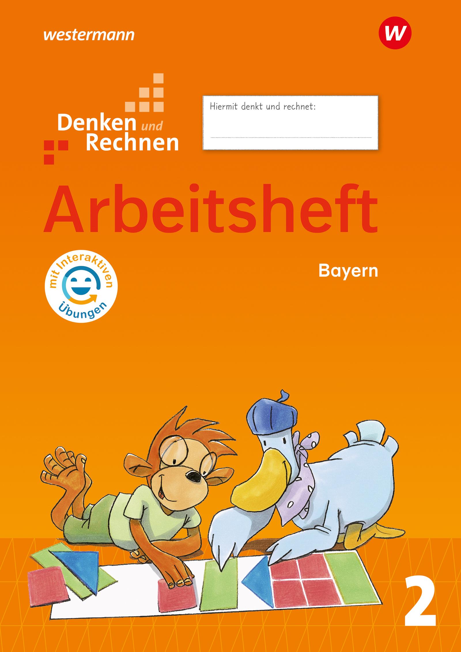 Cover: 9783141266184 | Denken und Rechnen 2. Arbeitsheft mit interaktiven Übungen. Für...