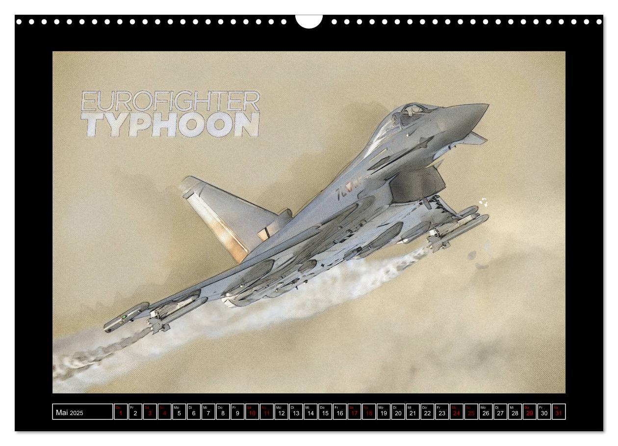 Bild: 9783435325214 | Aero Action Art - Luftfahrt Kunst (Wandkalender 2025 DIN A3 quer),...