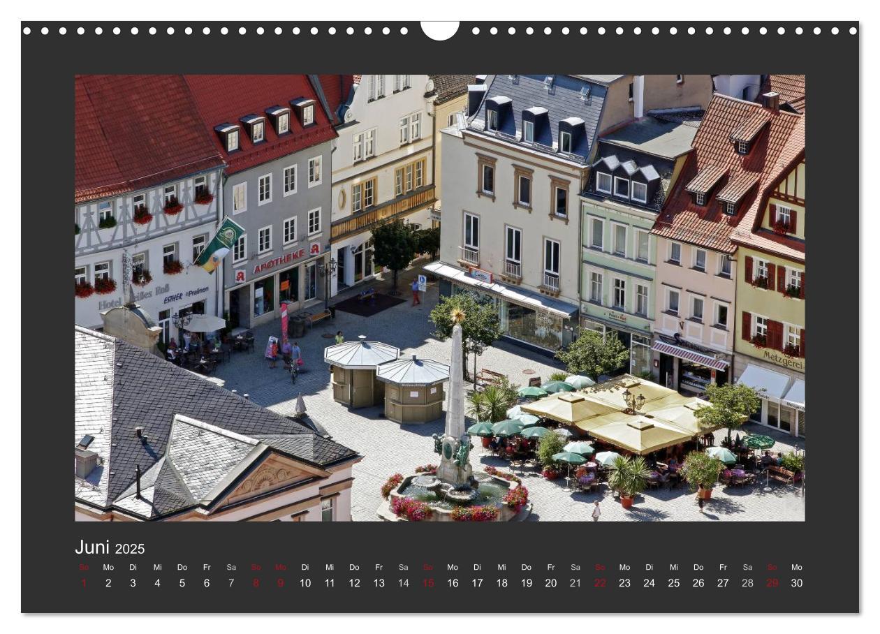 Bild: 9783435749638 | Kulmbach (Wandkalender 2025 DIN A3 quer), CALVENDO Monatskalender