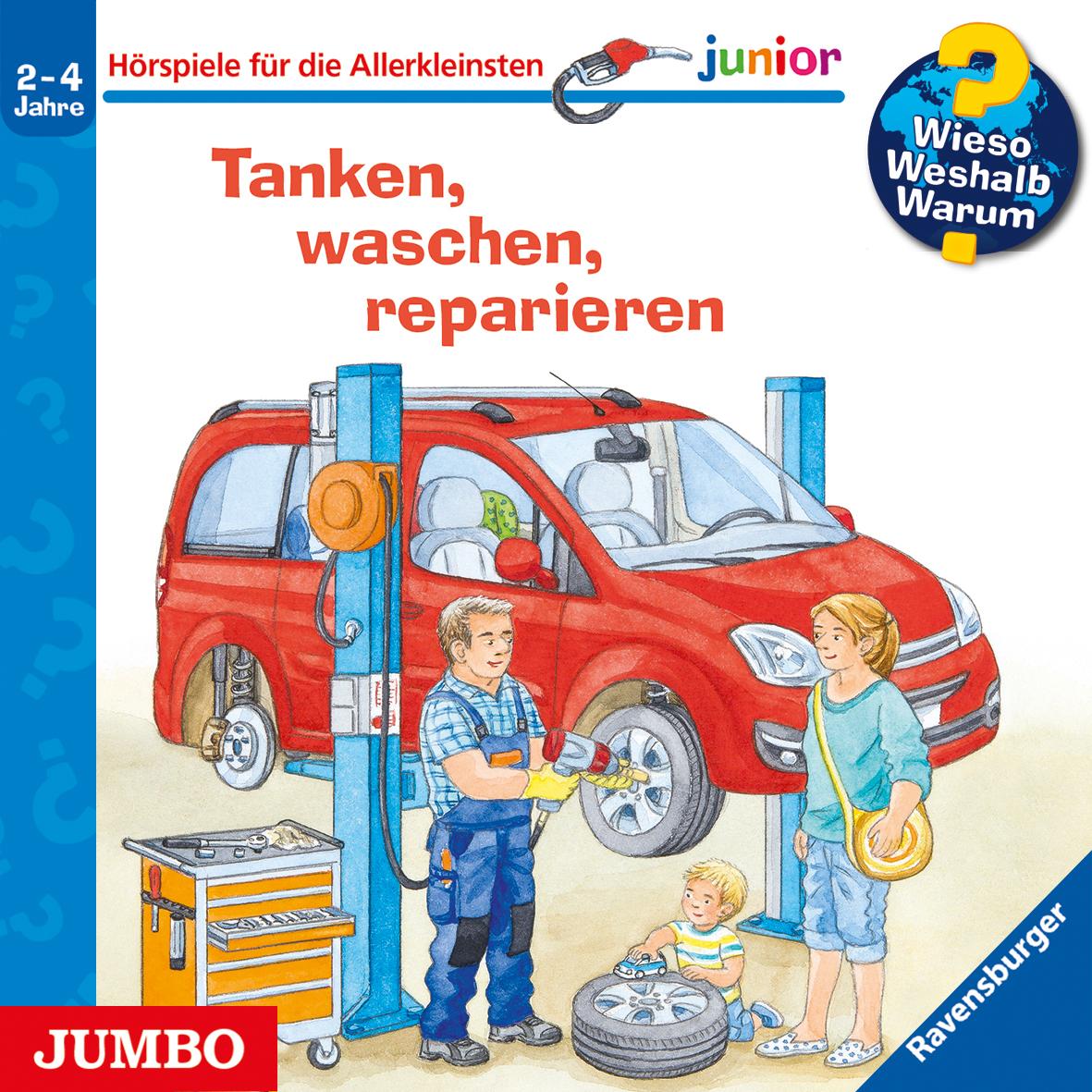 Cover: 9783833742095 | Wieso? Weshalb? Warum? junior. Tanken, waschen, reparieren | Nahrgang