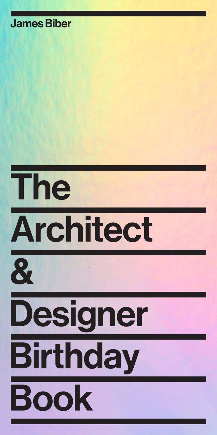 Cover: 9781797224541 | Architect and Designer Birthday Book | James Biber | Buch | Englisch