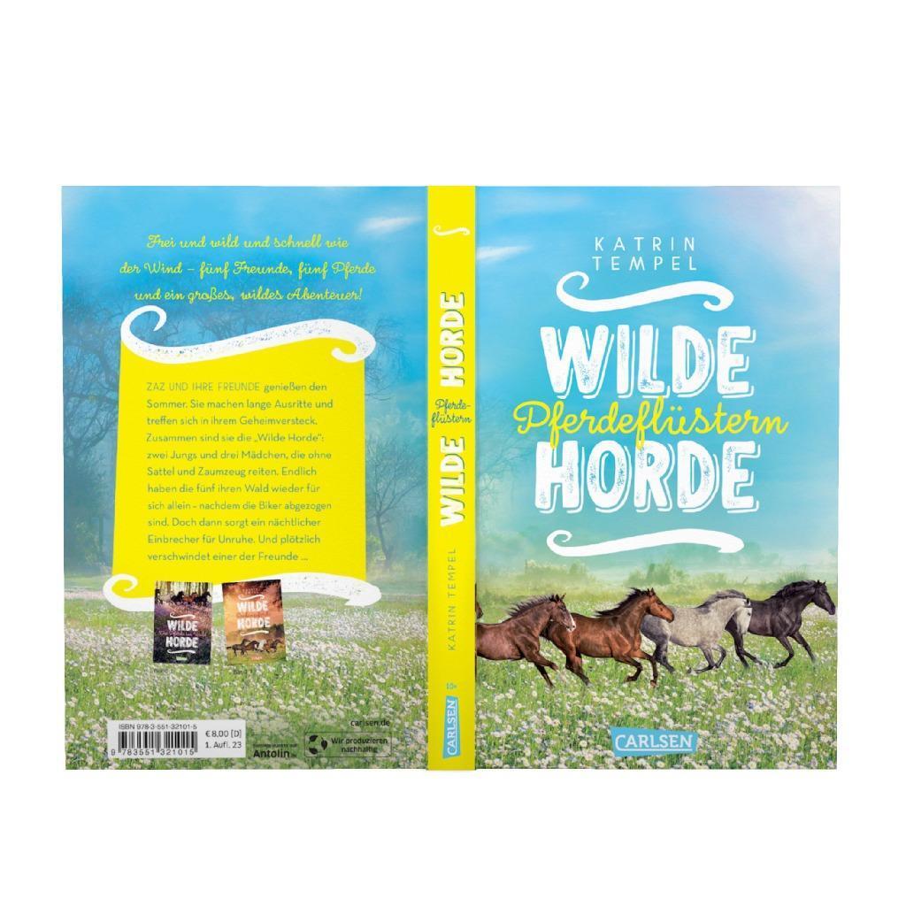 Bild: 9783551321015 | Wilde Horde 2: Pferdeflüstern | Katrin Tempel | Taschenbuch | 256 S.