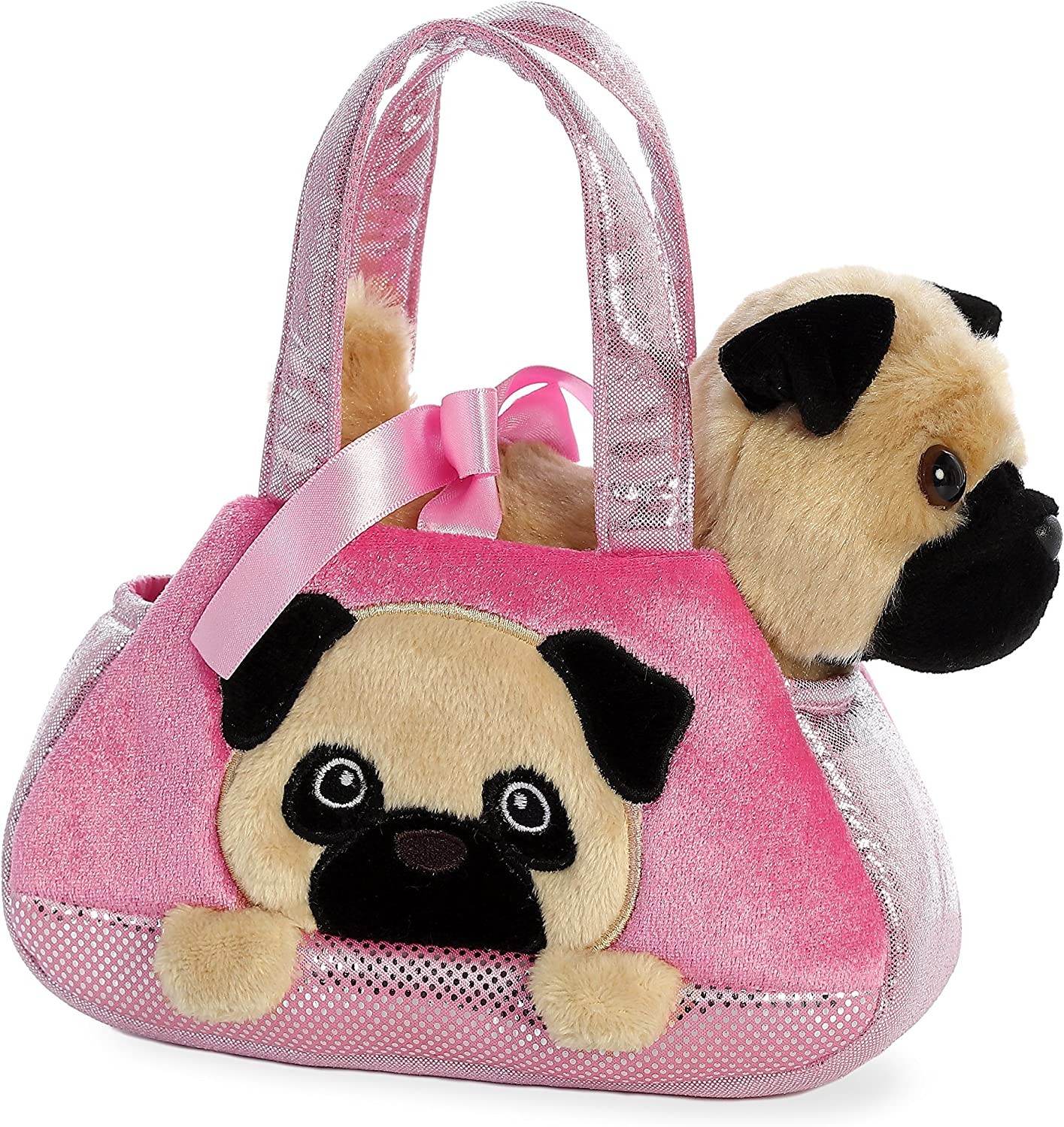 Cover: 5034566328419 | Aurora 32841 - Fancy Pals Peek-A-Boo Mops in Tragetasche, Plüsch,...