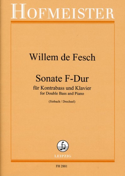 Cover: 9790203428817 | Sonate F-Dur | Willem de Fesch | Buch | EAN 9790203428817