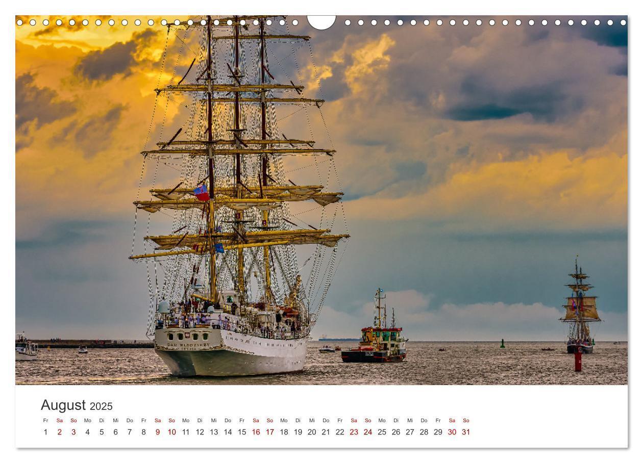 Bild: 9783435029488 | Warnemünde by Olaf Rehmert (Wandkalender 2025 DIN A3 quer),...