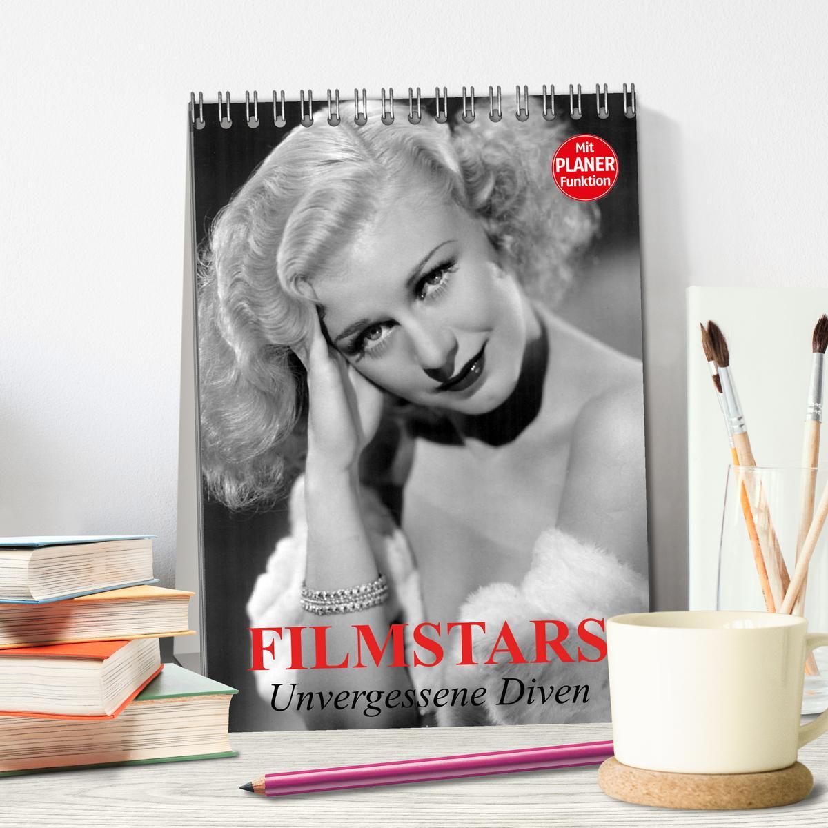 Bild: 9783457018484 | Filmstars. Unvergessene Diven (Tischkalender 2025 DIN A5 hoch),...