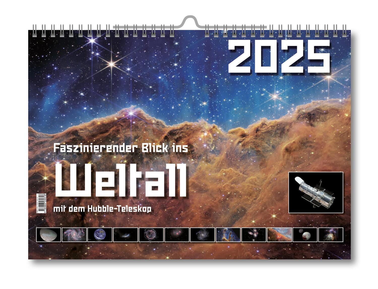 Cover: 9783803530318 | Faszinierende Blick ins Weltall mit dem Hubble-Teleskop 2025 -...