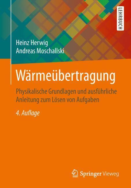 Cover: 9783658264000 | Wärmeübertragung | Heinz/Moschallski, Andreas Herwig | Taschenbuch