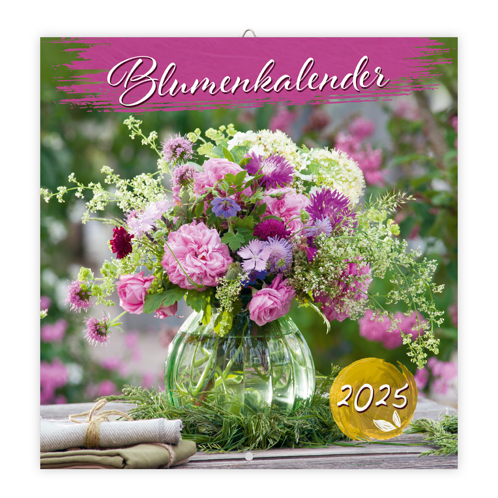 Cover: 9783988021861 | Trötsch Broschürenkalender Blumenkalender 2025 | Wandplaner | Co.KG