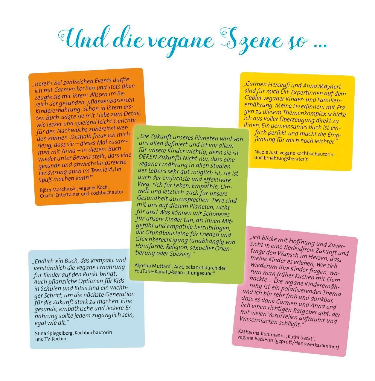 Bild: 9783989422162 | Vegan für unsere Sprösslinge | Carmen Hercegfi (u. a.) | Buch | 288 S.