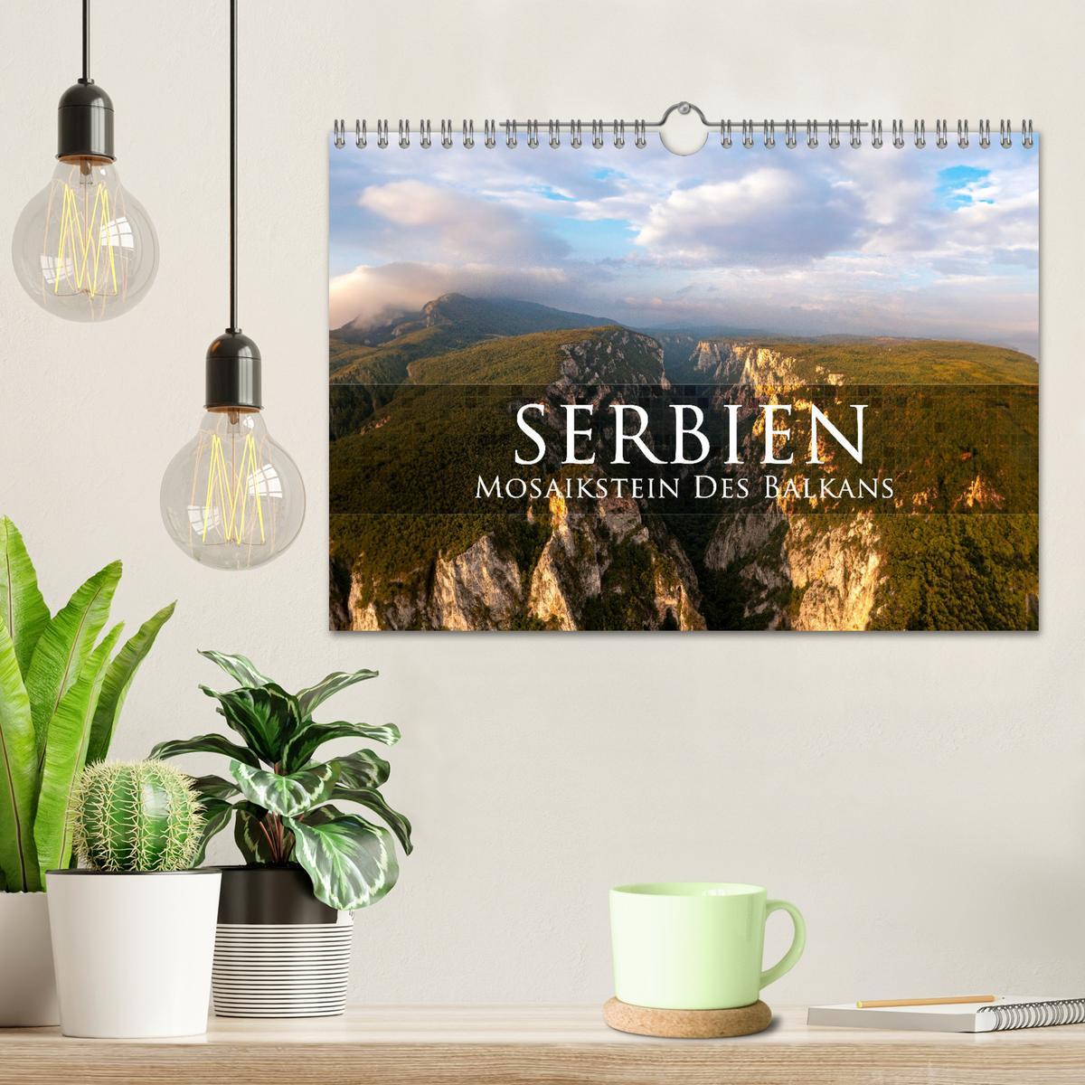 Bild: 9783435238385 | Serbien - Mosaikstein des Balkans (Wandkalender 2025 DIN A4 quer),...