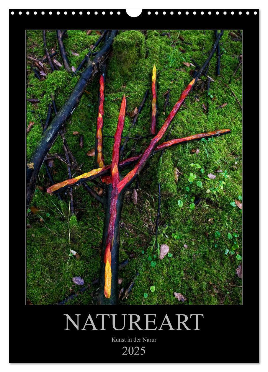 Cover: 9783435995110 | NATUREART - KUNST IN DER NATUR (Wandkalender 2025 DIN A3 hoch),...