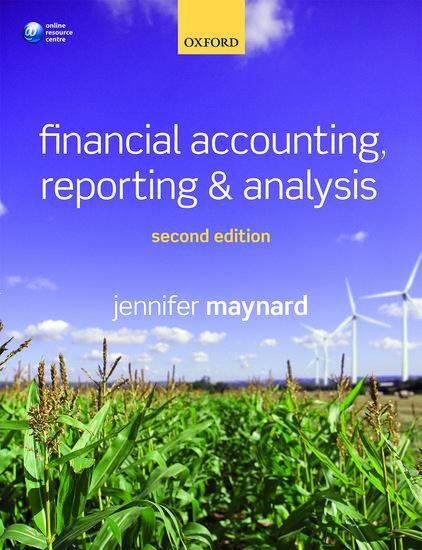 Cover: 9780198745310 | Financial Accounting, Reporting, and Analysis | Jennifer Maynard