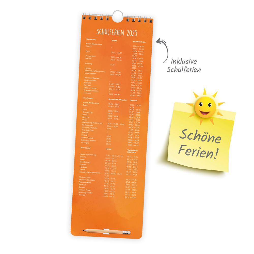 Bild: 9783988022455 | Trötsch Notizkalender mit Stift Hochformat Blumen 2025 | KG | Kalender