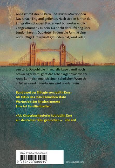 Bild: 9783473580040 | Warten bis der Frieden kommt | Judith Kerr | Taschenbuch | 335 S.