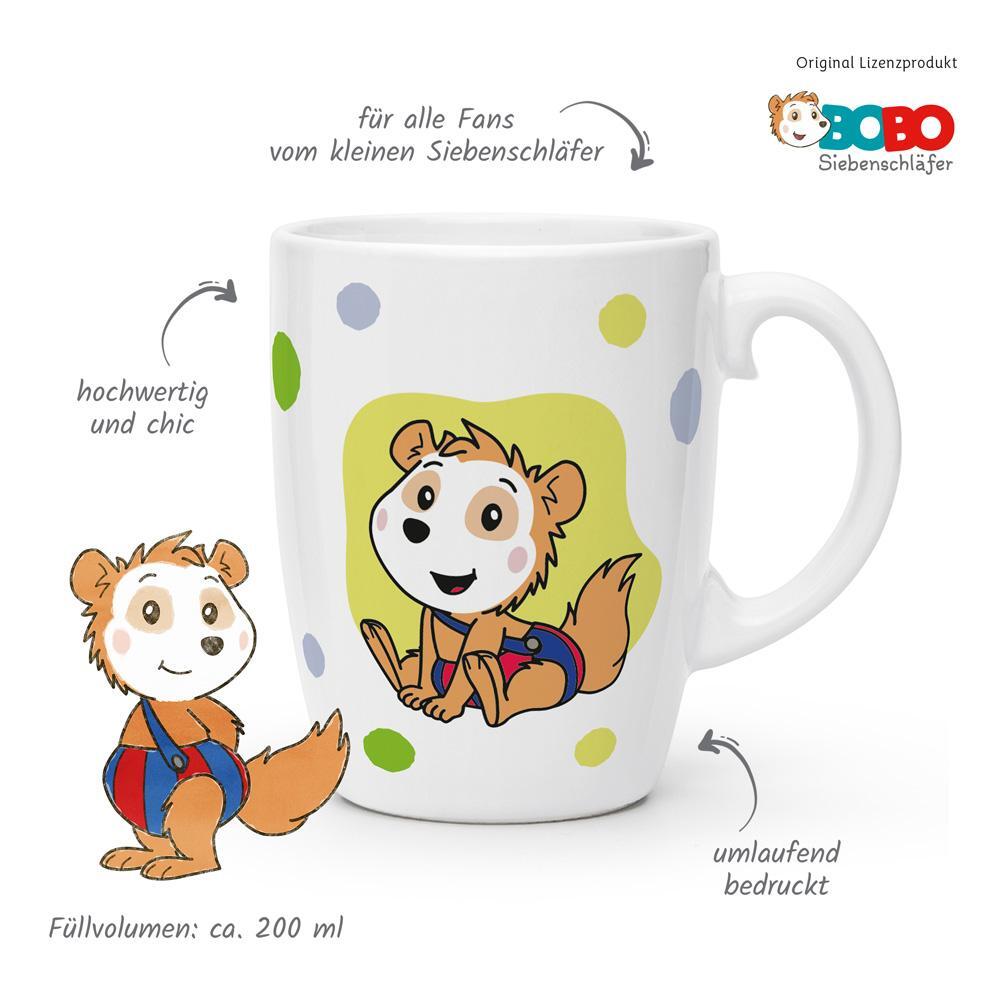 Bild: 4251901505965 | Trötsch Bobo Siebenschläfer Kindertasse grün Geschenktasse aus...