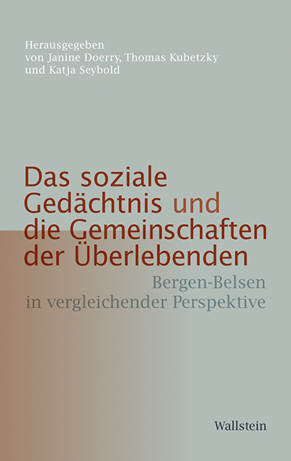 Cover: 9783835311893 | Das soziale Gedächtnis und die Gemeinschaften der Überlebenden | Buch