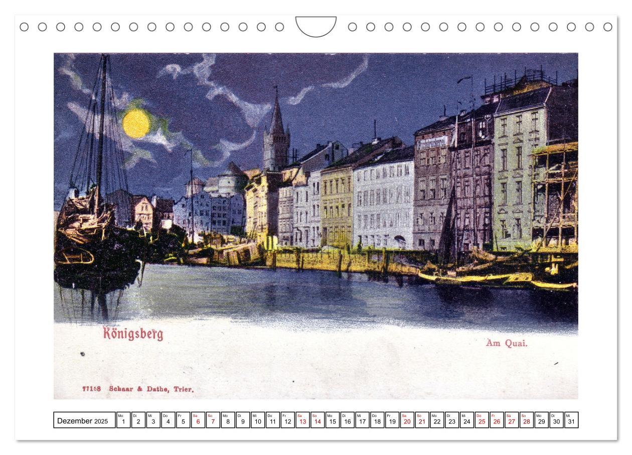 Bild: 9783435326594 | Gruss aus Königsberg (Wandkalender 2025 DIN A4 quer), CALVENDO...