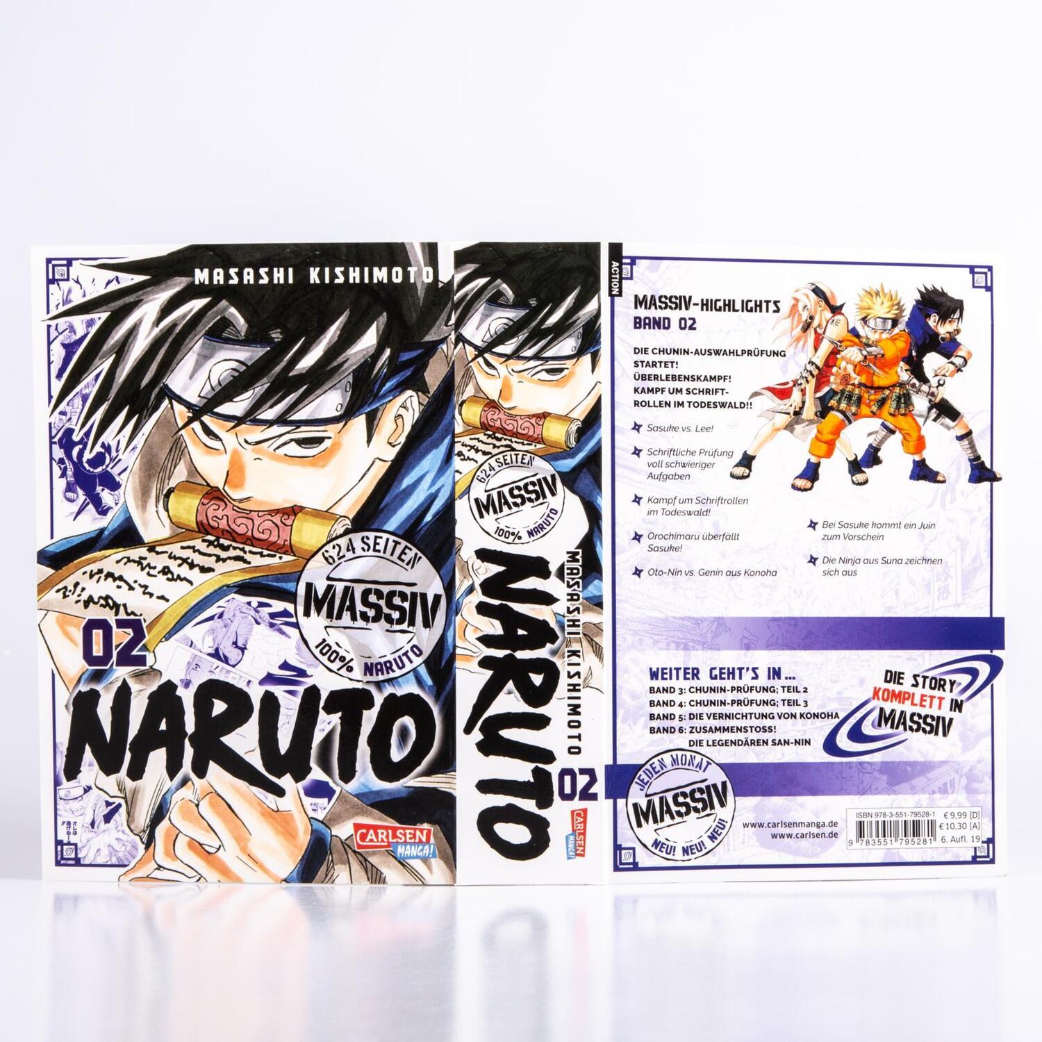 Bild: 9783551795281 | NARUTO Massiv 2 | Masashi Kishimoto | Taschenbuch | NARUTO Massiv