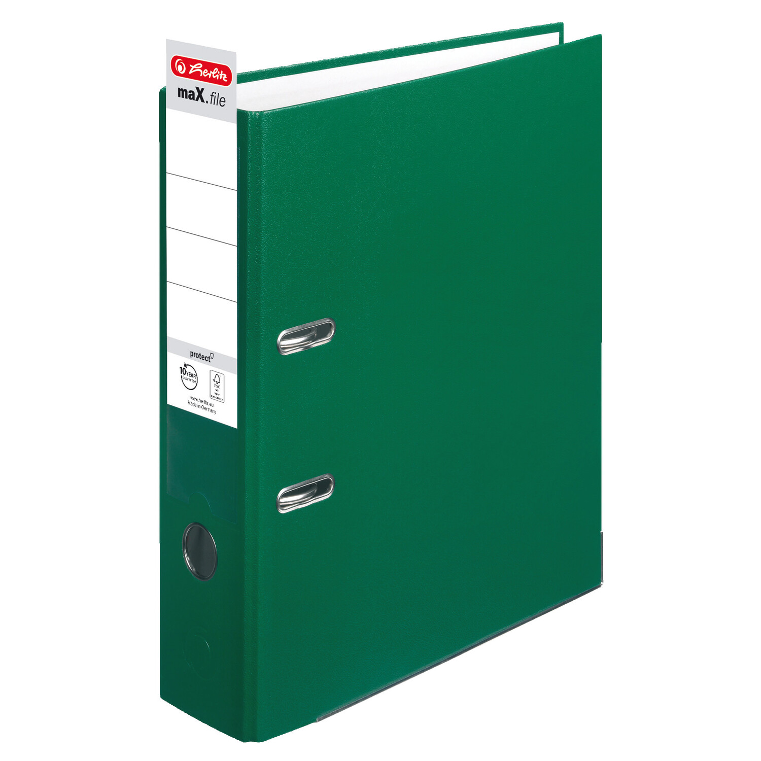 Cover: 4008115480508 | Herlitz Ordner maX.file protect A4 8cm grün | Herlitz maX.file 8 cm