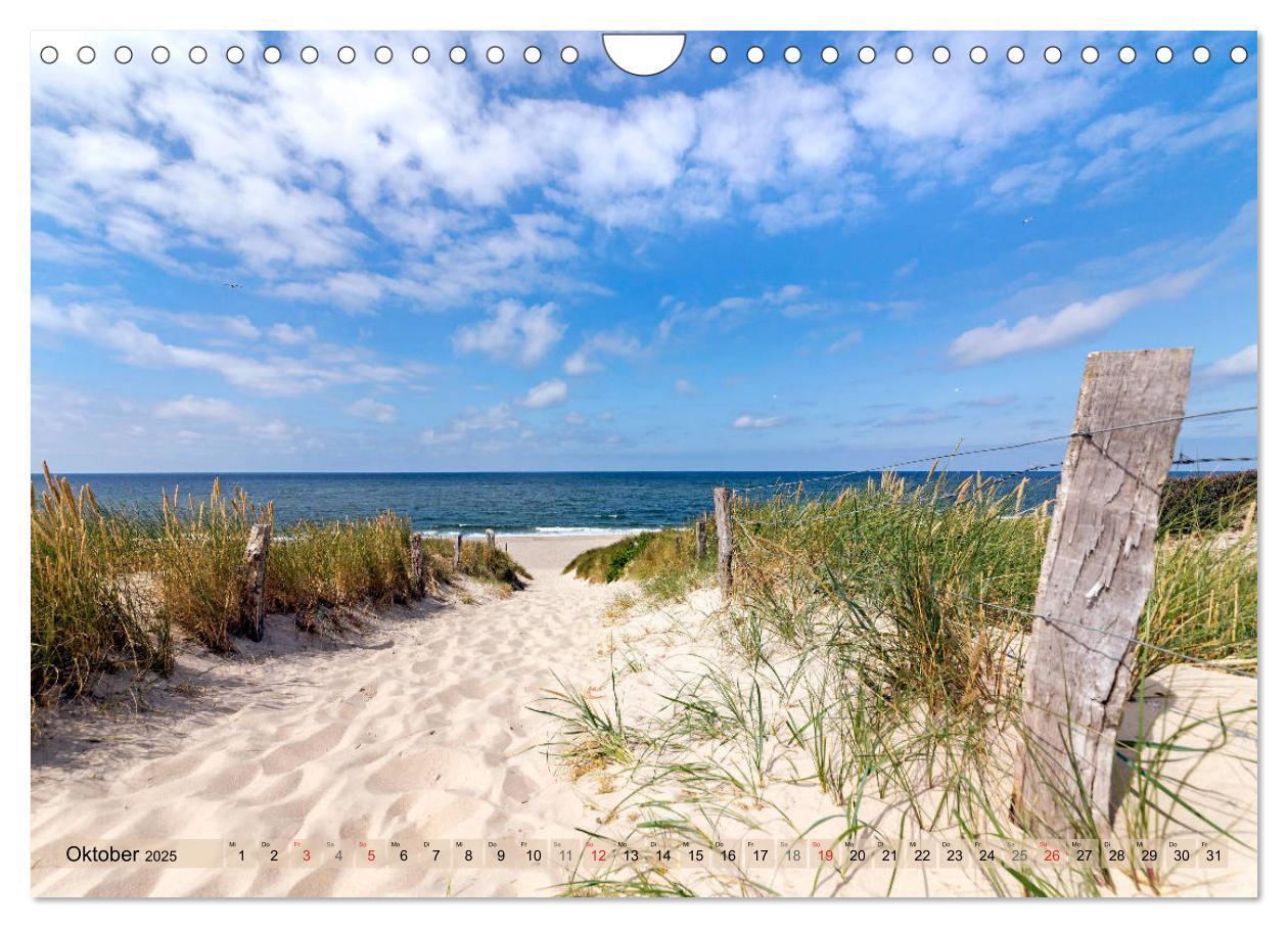 Bild: 9783435207824 | STRANDLUST Nordseeinsel Sylt (Wandkalender 2025 DIN A4 quer),...