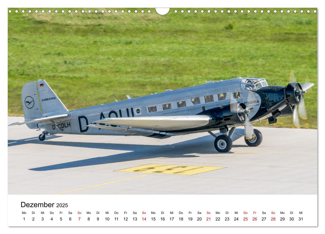 Bild: 9783435021963 | Klassiker der Lüfte (Wandkalender 2025 DIN A3 quer), CALVENDO...