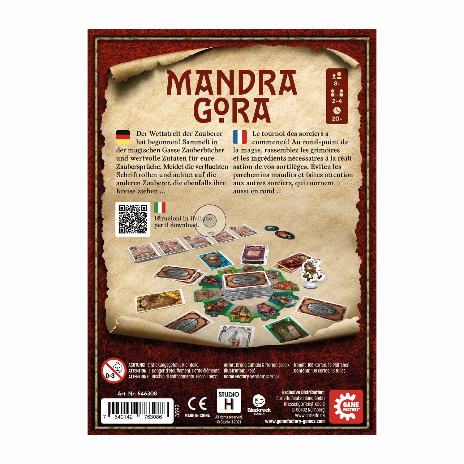 Bild: 7640142763086 | Game Factory - Mandragora | Game Factory | Spiel | 646308 | Deutsch