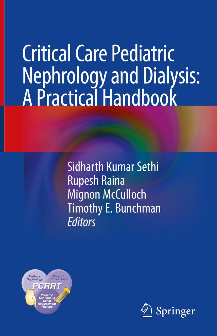 Cover: 9789811322754 | Critical Care Pediatric Nephrology and Dialysis: A Practical Handbook