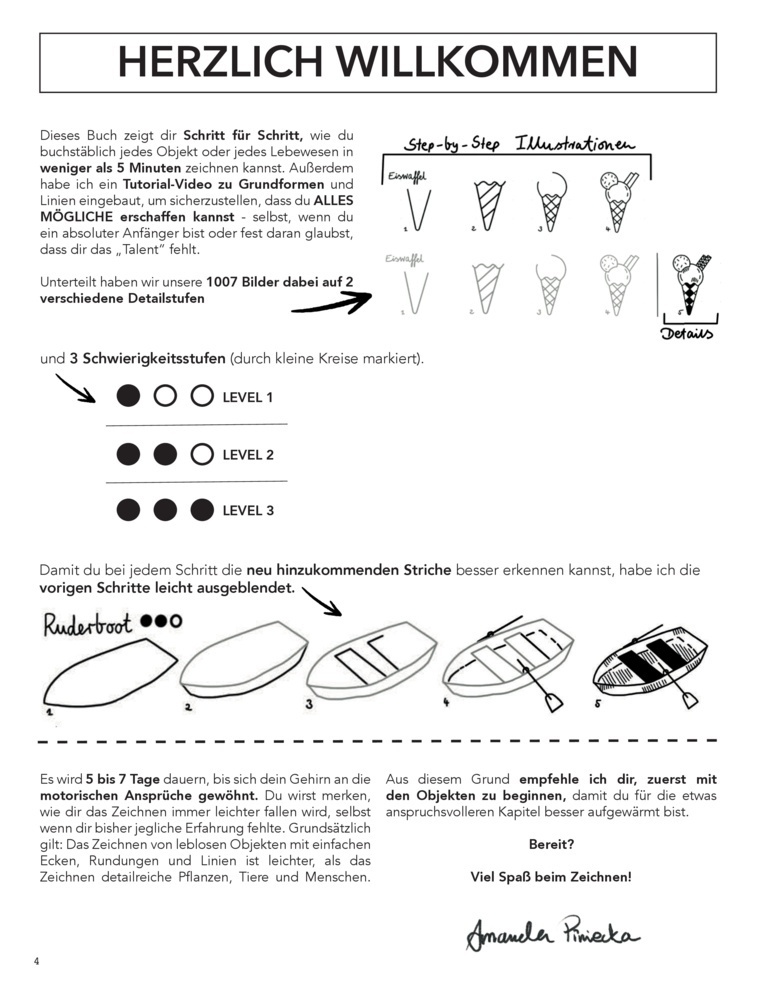 Bild: 9783982435701 | Zeichnen Lernen - Fun &amp; Easy | Amanda Piniecka | Taschenbuch | Deutsch