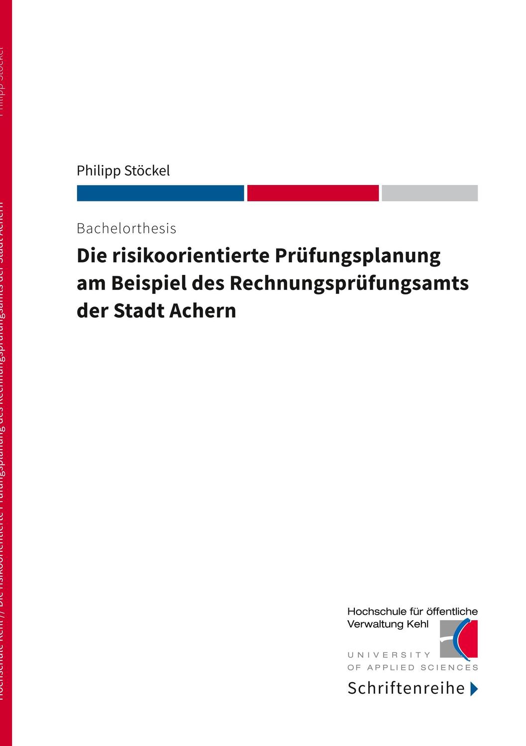 Cover: 9783749485499 | Die risikoorientierte Prüfungsplanung am Beispiel des...