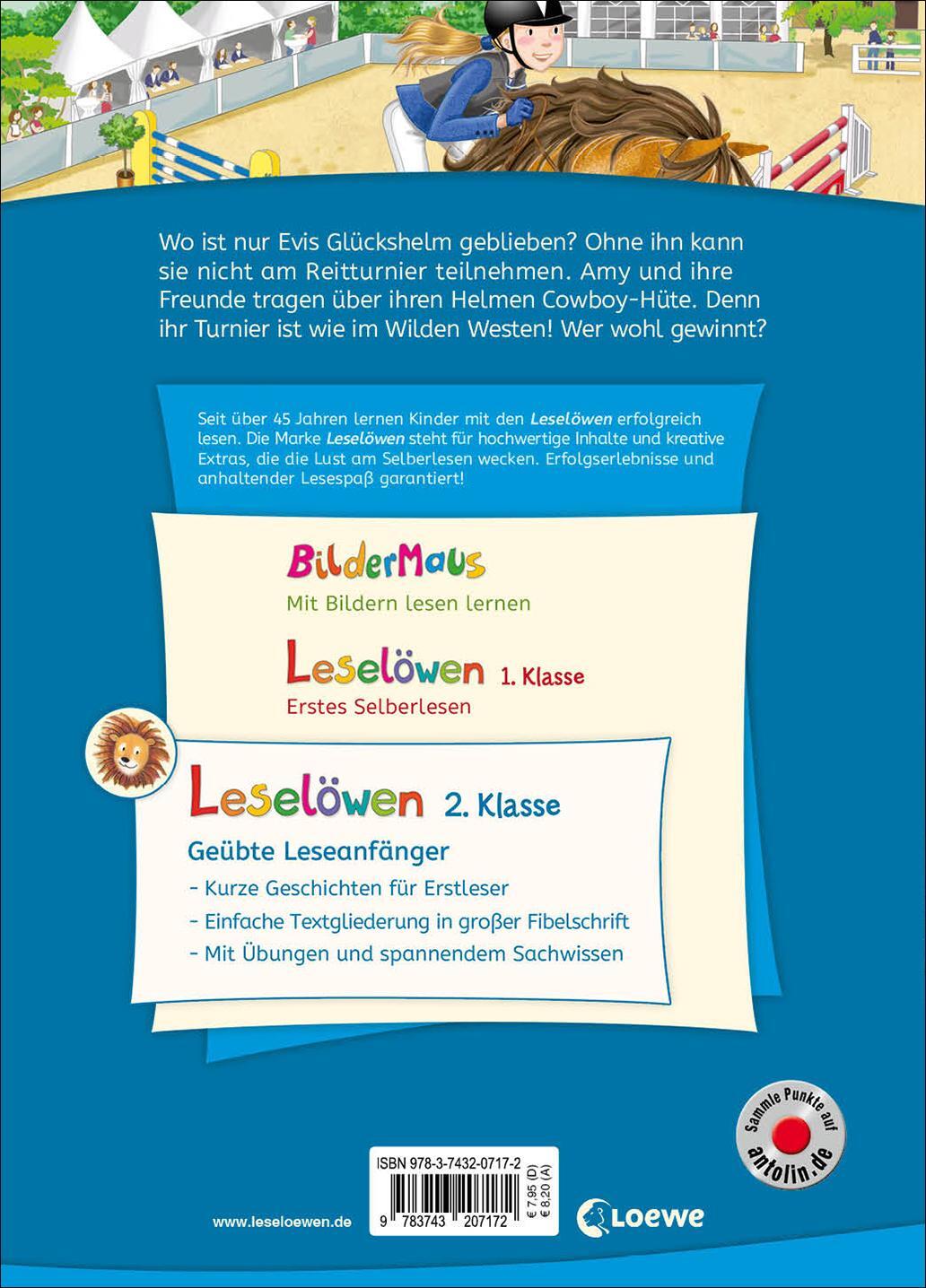 Rückseite: 9783743207172 | Leselöwen 2. Klasse - Geschichten vom Reitturnier | Michaela Hanauer